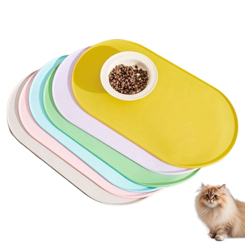 Baby Food Cat - Прочный силиконовый коврик для кормления животных,
