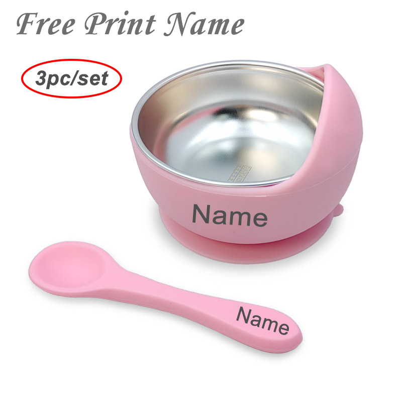 Baby Food Dispensing Spoon - Набор из 3 предметов, миска для