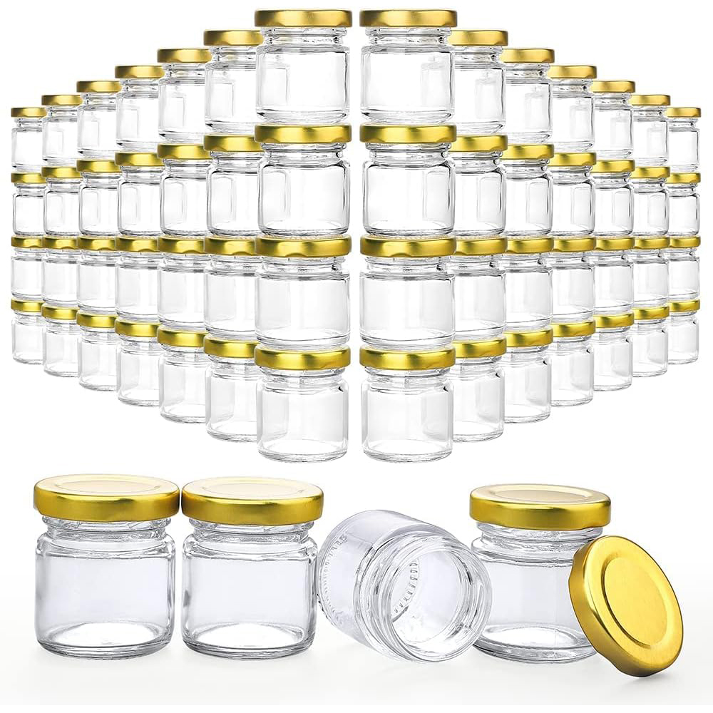 Baby Food Jars Glass - Небольшие стеклянные баночки с крышками, мини-баночки