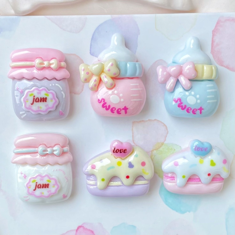 Baby Food Jars - 10 шт. милых миниатюрных подвесок из