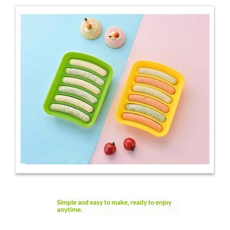 Baby Food Dogs - Силиконовая форма для приготовления сосисок и
