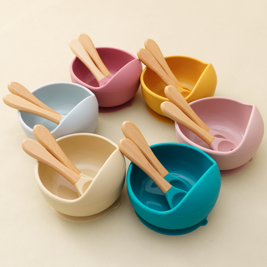 Baby Food Dispensing Spoon - Mamaplan 3 шт. детский силиконовый набор
