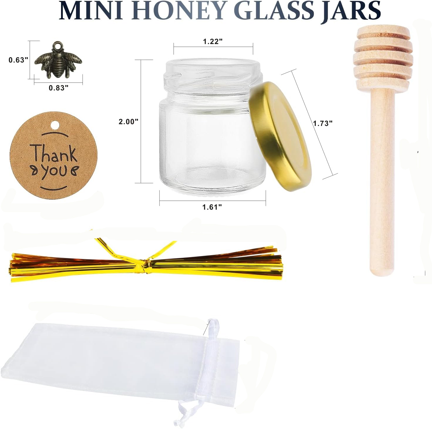 Мини-стеклянные банки для меда – обзор и цена Baby Food Jars Glass