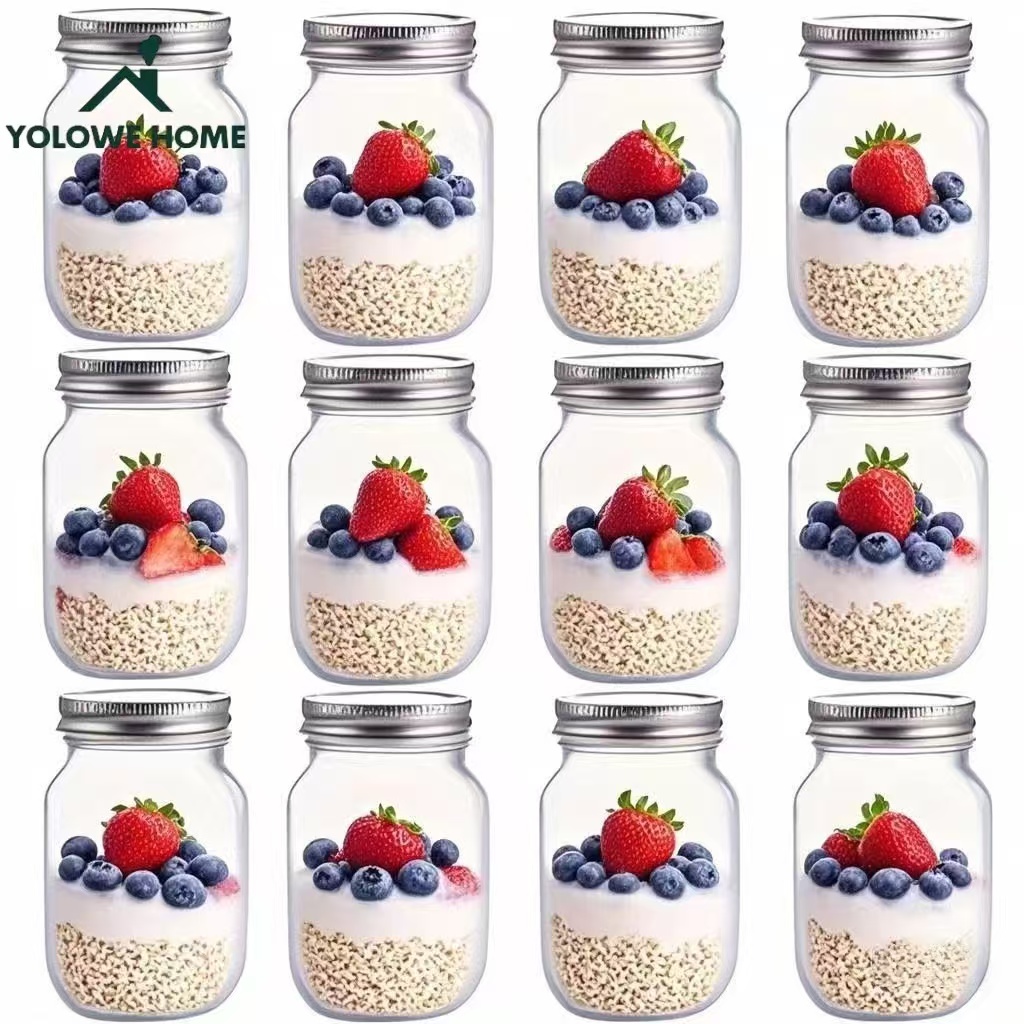 6 шт., 12 шт., 500 мл/16 унций – обзор и цена Baby Food Jars Glass