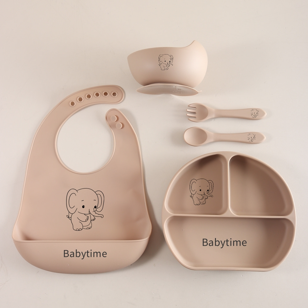 Набор детской посуды Laser Ele – обзор и цена Baby Food Weaning