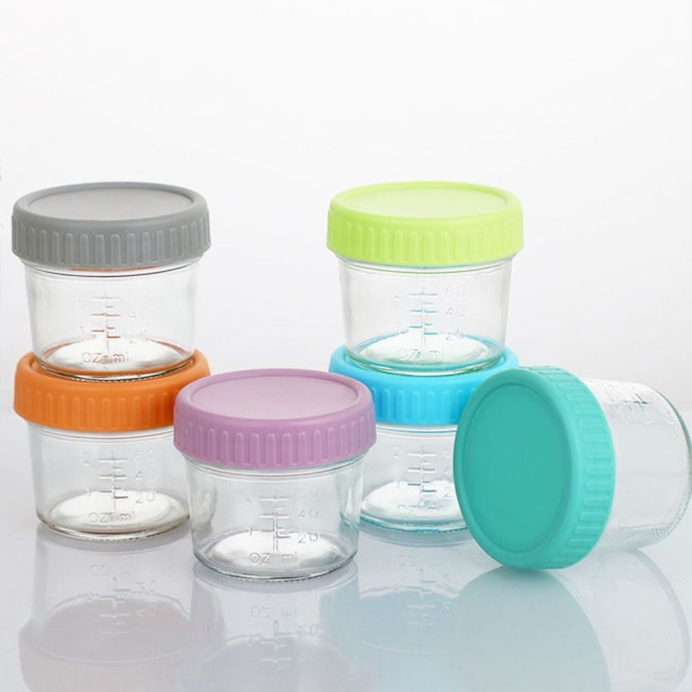 Набор из 6 многоразовых стекля – обзор и цена Baby Food Jars