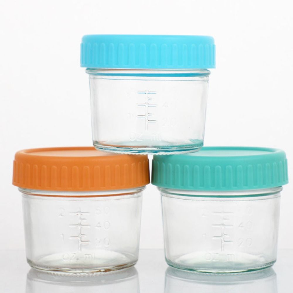 Набор из 6 многофункциональных – обзор и цена Baby Food Jars Glass