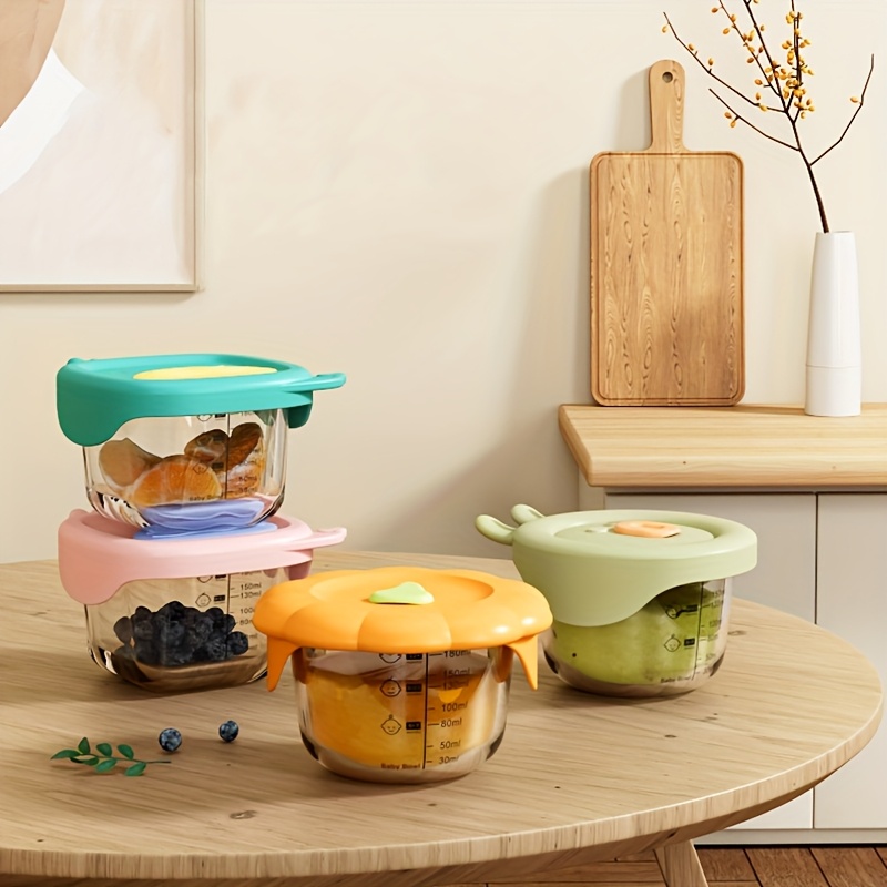 Стеклянный контейнер для детск – обзор и цена Baby Food Jars Glass