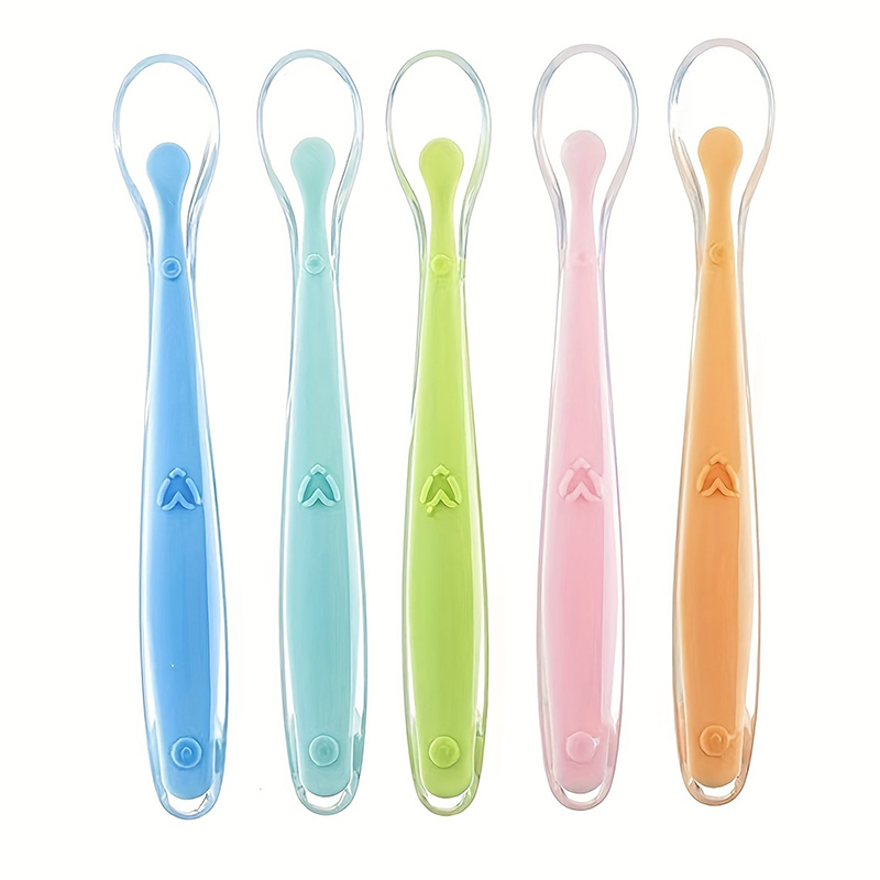 1/2 шт. Детская силиконовая ло – обзор и цена Baby Food Dispensing Spoon