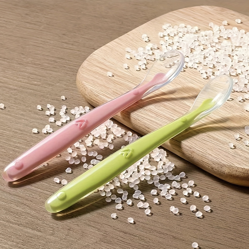1/2 шт. Детская силиконовая ло – обзор и цена Baby Food Dispensing Spoon