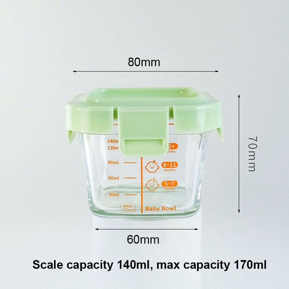 Новый стеклянный контейнер для – обзор и цена Baby Food Jars Glass