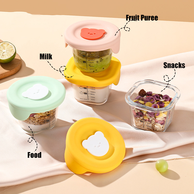 180 мл стеклянные банки для хр – обзор и цена Baby Food Jars Glass