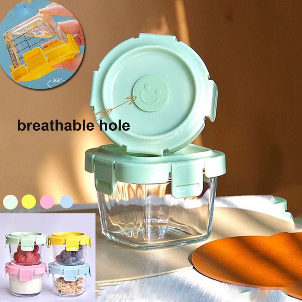 Модная коробка для хранения ед – обзор и цена Baby Food Jars Glass